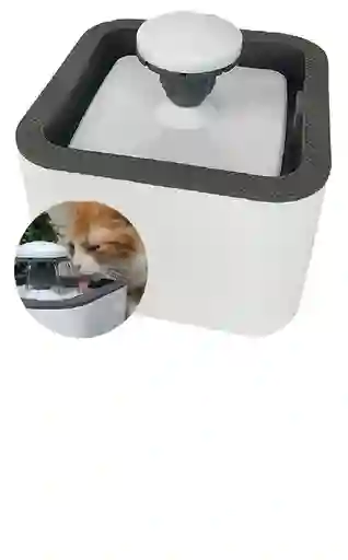 Bebedero Para Mascotas, Fuente Automática De Agua Para Gatos Y Perros, Color Blanco, 110 V/220 V