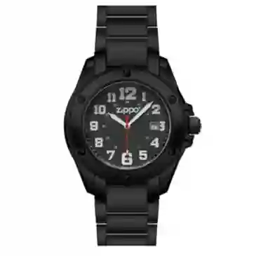 Reloj Zippo Deportivo Negro