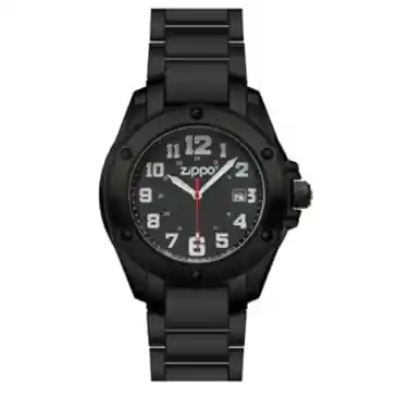 Reloj Zippo Deportivo Negro
