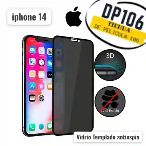 Iphone 14 Vidrio Antiespia Templado