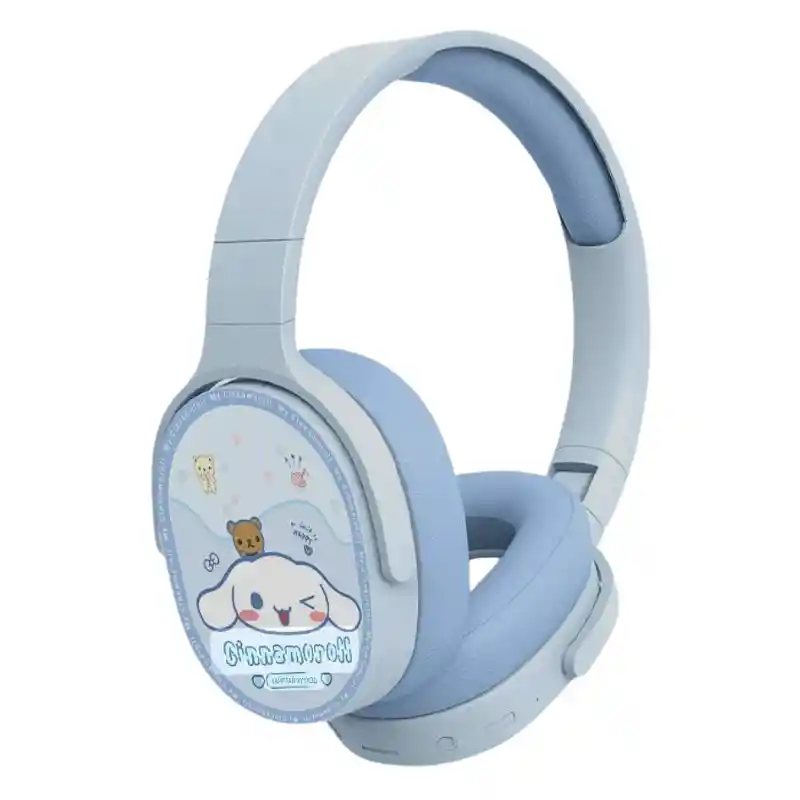 Auricular Diadema Bluetooth Sanrio + Estuche De Felpa Cinnamoroll