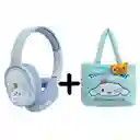 Auricular Diadema Bluetooth Sanrio + Estuche De Felpa Cinnamoroll