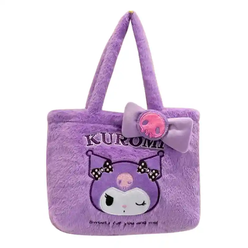 Auricular Diadema Bluetooth Sanrio + Estuche De Felpa Kuromi