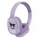 Auricular Diadema Bluetooth Sanrio + Estuche De Felpa Kuromi