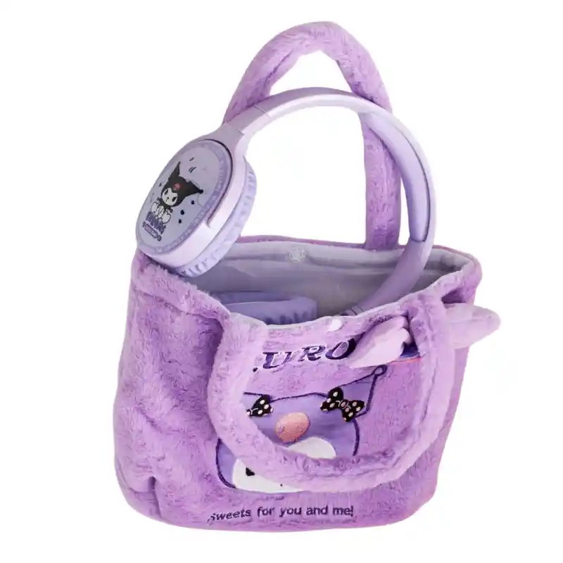 Auricular Diadema Bluetooth Sanrio + Estuche De Felpa Cinnamoroll