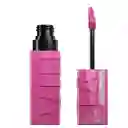 Labial Maybelline Superstay Vinyl Ink En El Tono 165 Edgy 4.2ml