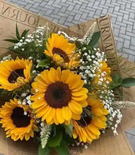 🌻 Bouquet “sol Radiante” – Amordulcebogota