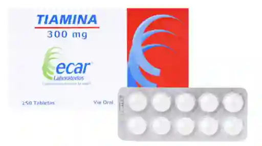 Tiamina 300mg Blister X 10 Tabletas