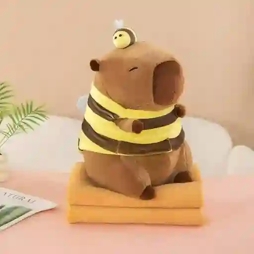 Capibara Abeja (peluche Con Cobija)
