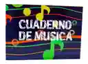 Cuaderno De Música Grapado Nessan 20 Hojas Pequeño