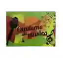 Cuaderno De Música Grapado Nessan 20 Hojas Pequeño