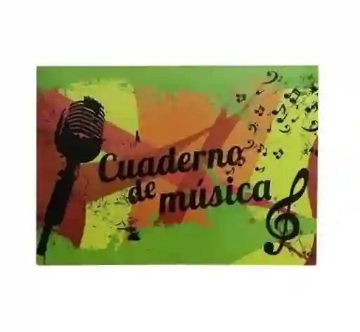 Cuaderno De Música Grapado Nessan 20 Hojas Pequeño