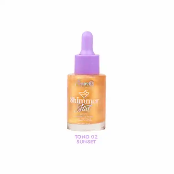 Aceite Corporal Shimmer Shot Purpure 02