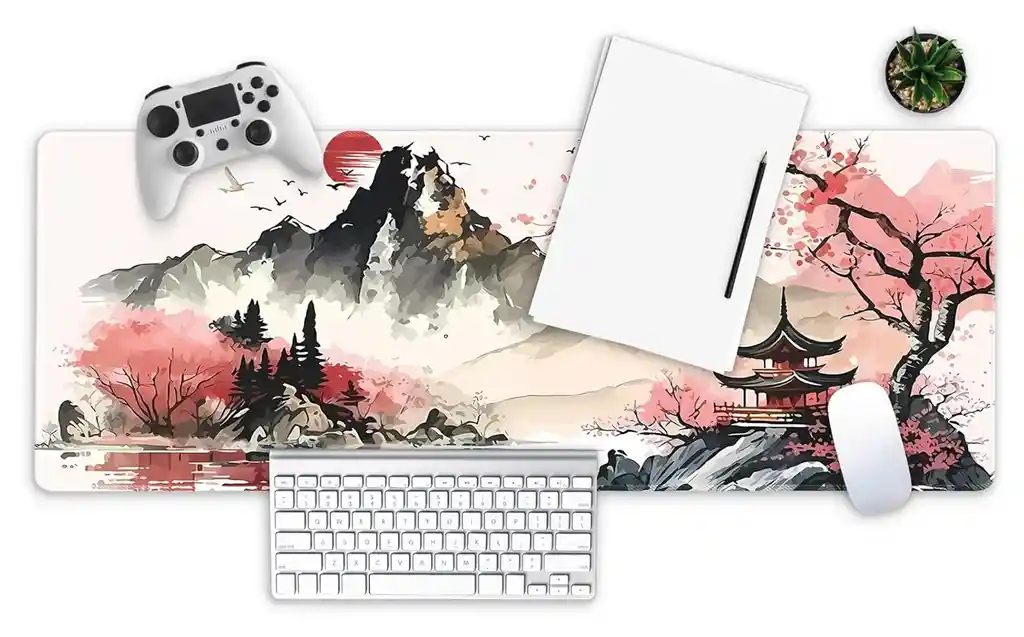 Alfombrilla De Mouse Larga 80x30 Cm Gamer Y Anime Extendida
