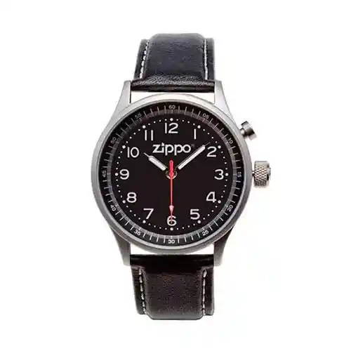 Reloj Zippo Deportivo Pulso En Cuero