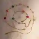 Collar Flowers + Pulsera