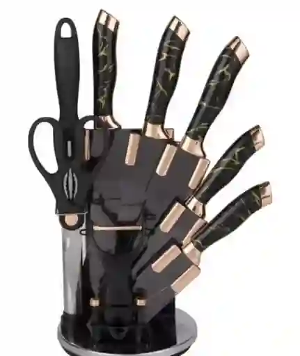 Set Cuchillos Lujo X9 Pcs
