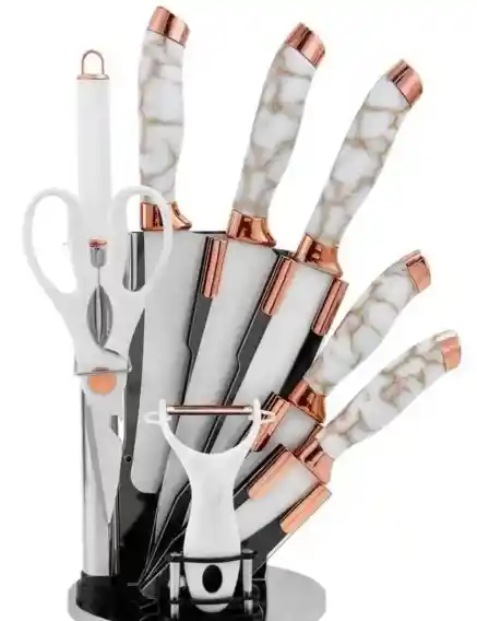 Set Cuchillos Lujo X9 Pcs