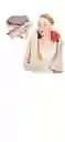 Masajeador Corporal Cervical Cuello Espalda Brazos Electrico Color Beige