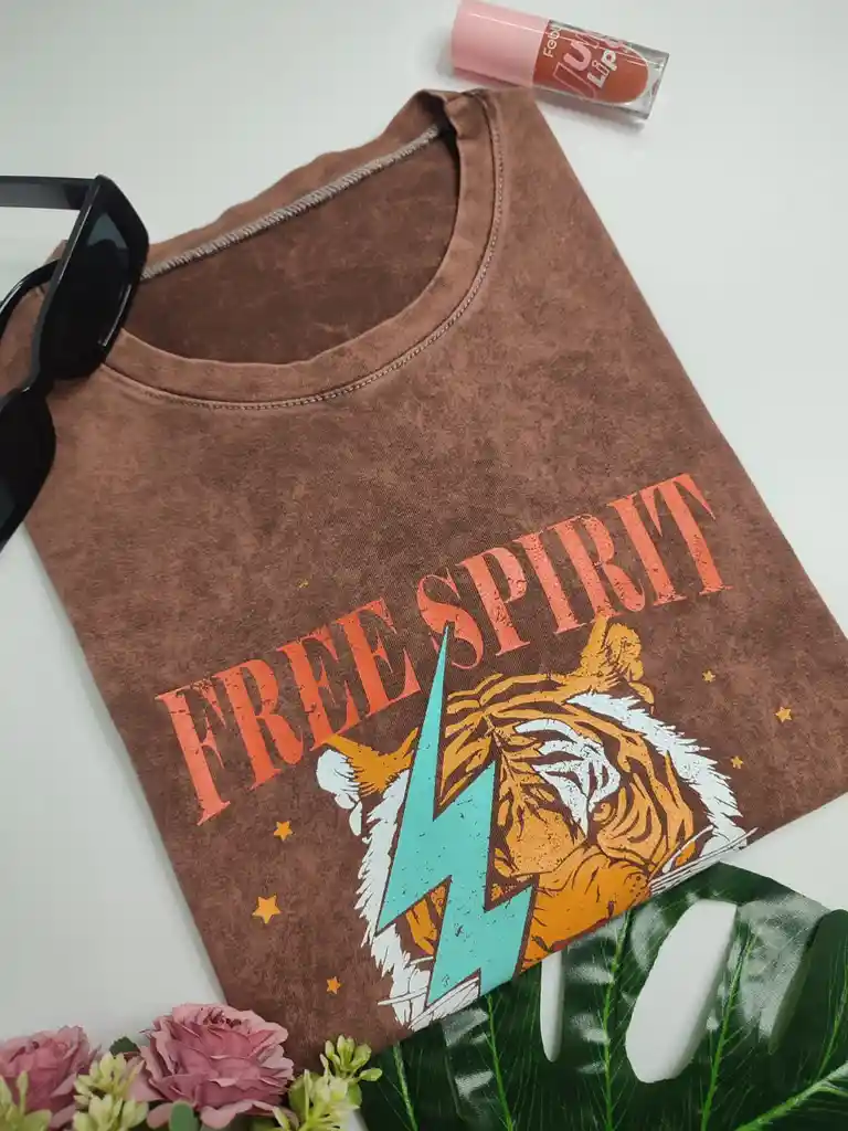 Camiseta Dama Mini Over Sie Tie Dye