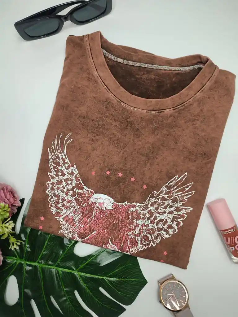 Camiseta Dama Mini Over Sie Tie Dye