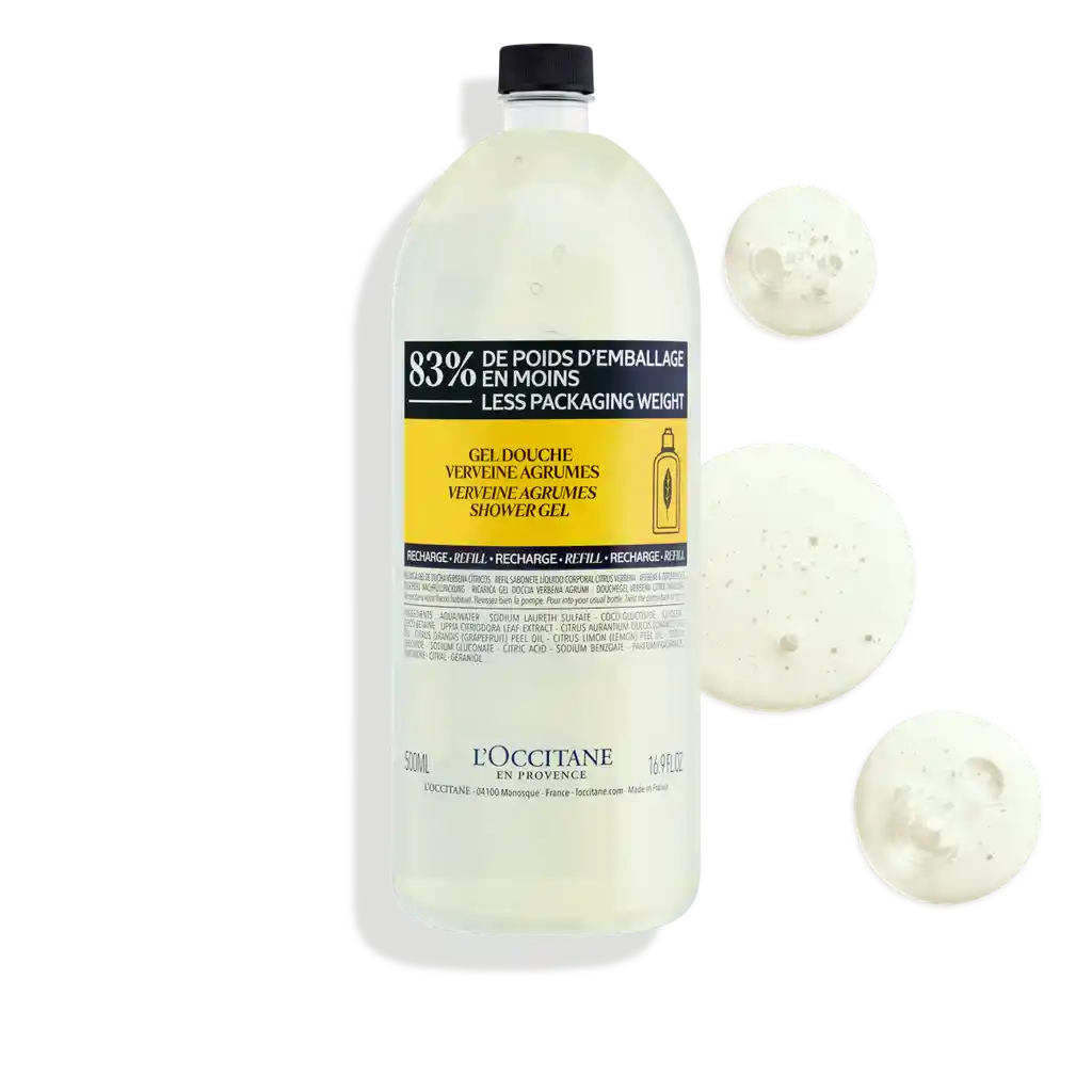 Eco Refill Gel De Ducha Verbena Cítrica