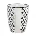Mug Taza Expressions Cm Negro 320 Ml Porcelana