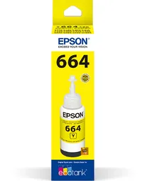 Tinta Epson 664 Amarillo Original De 70ml