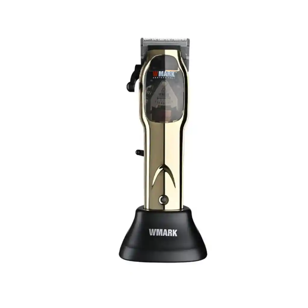 Kit Maquina Peluquera Profesional Wmark Ng-9002dorado