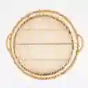 Bandeja Circular Trenzada Home Deco Factory