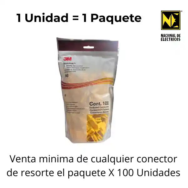 Conector Autodesforre 10-12 Amarillo - 3m 80000209629