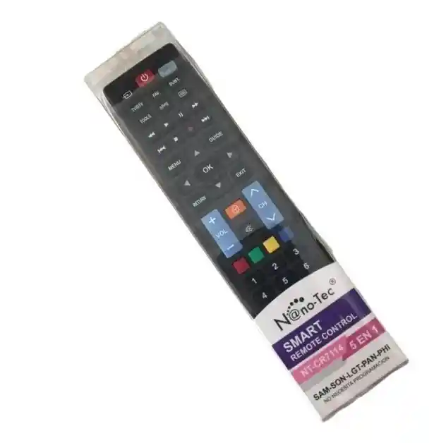 Control Remoto Universal Smart – N@no Tec Compatible Y Sin Programación