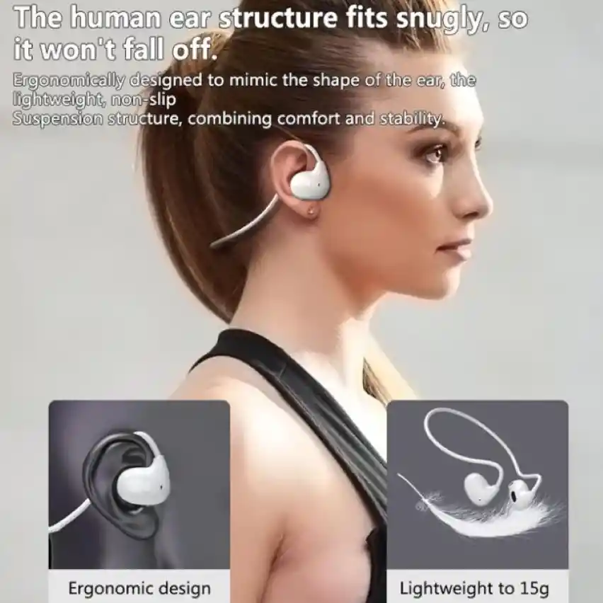 Auriculares Bluetooth 5.3 De Conducción Ósea Ows Pro