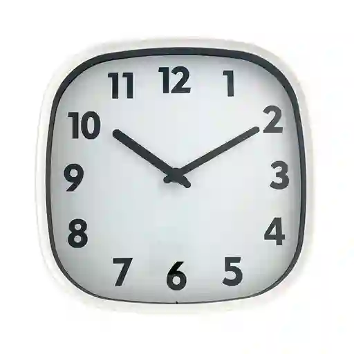 Reloj Pared Concepts Monocromia 29.7 Cm Gris Plastico
