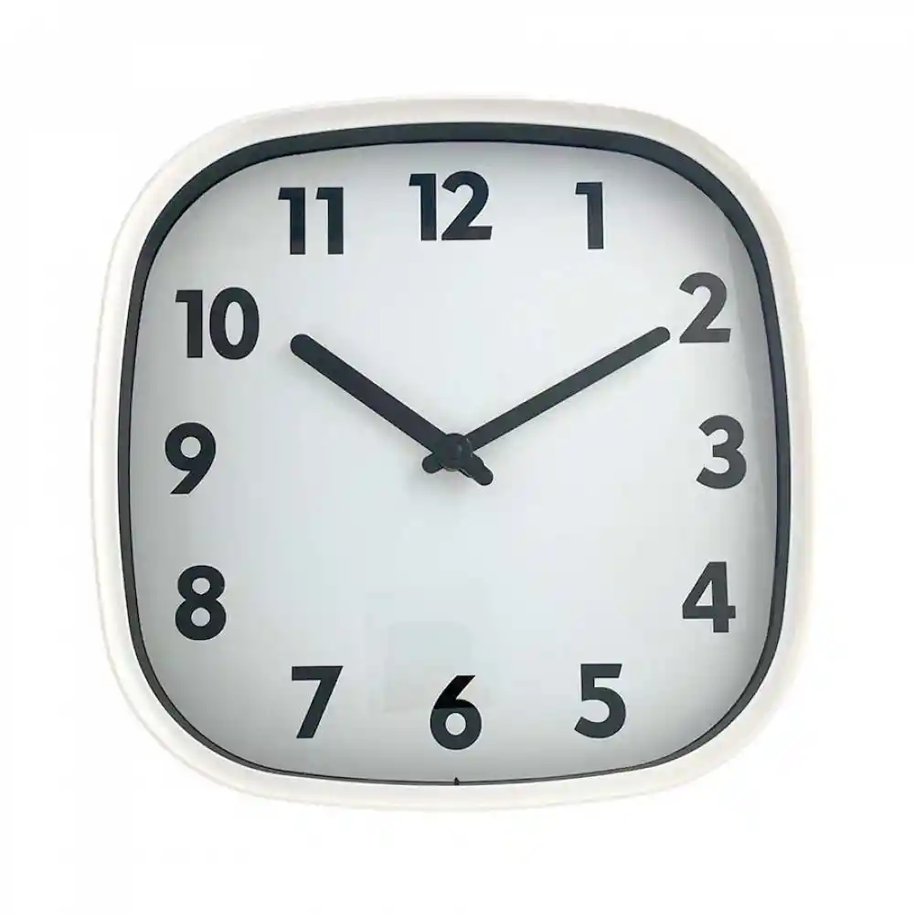 Reloj Pared Concepts Monocromia 29.7 Cm Gris Plastico