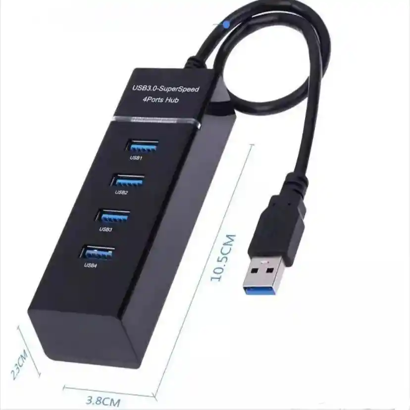 Hub Multipuertos 4 En 1 Usb 3.0