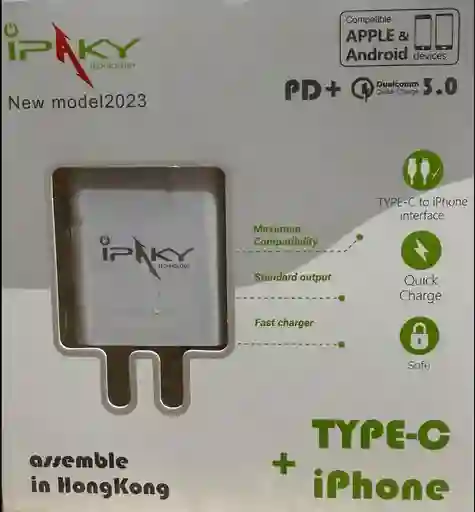 Cargador Dual Tipo C + Lightning – Cable 2 En 1 Para Android Y Iphone | Carga Rápida Y Sincronización