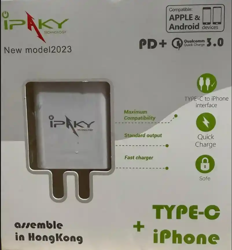 Cargador Dual Tipo C + Lightning – Cable 2 En 1 Para Android Y Iphone | Carga Rápida Y Sincronización