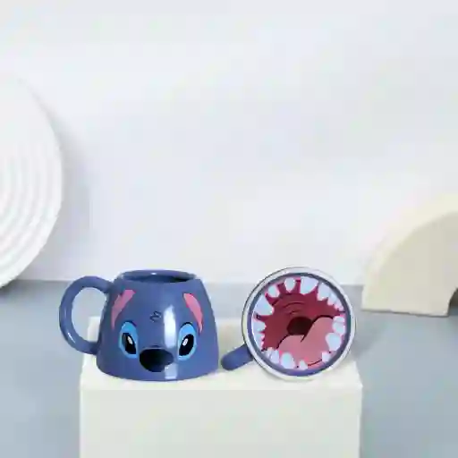 Mug Pocillo 3d Stitch Divertido