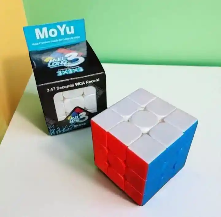 Cubo Rubik 3x3 Meilong Moyu Ultra Rápido!