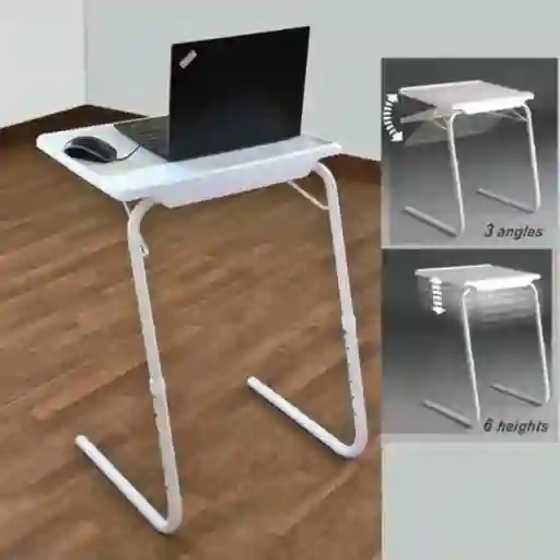 Mesa Table Mate Ii Tv Ajustable Multiusos Portátil Plegable