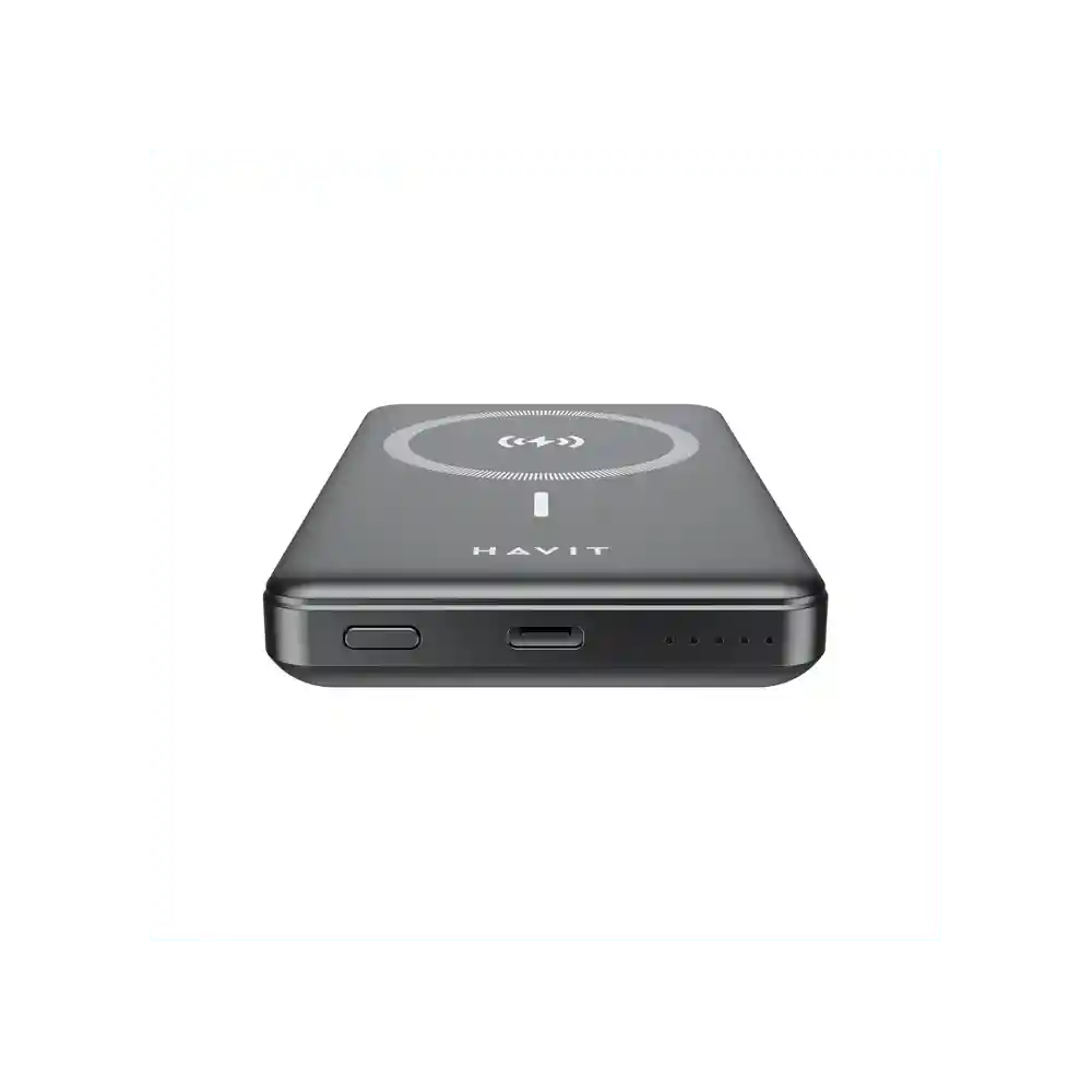 Power Bank 10.000 Mah Con Carga Rápida 15w Carga Inalambrica