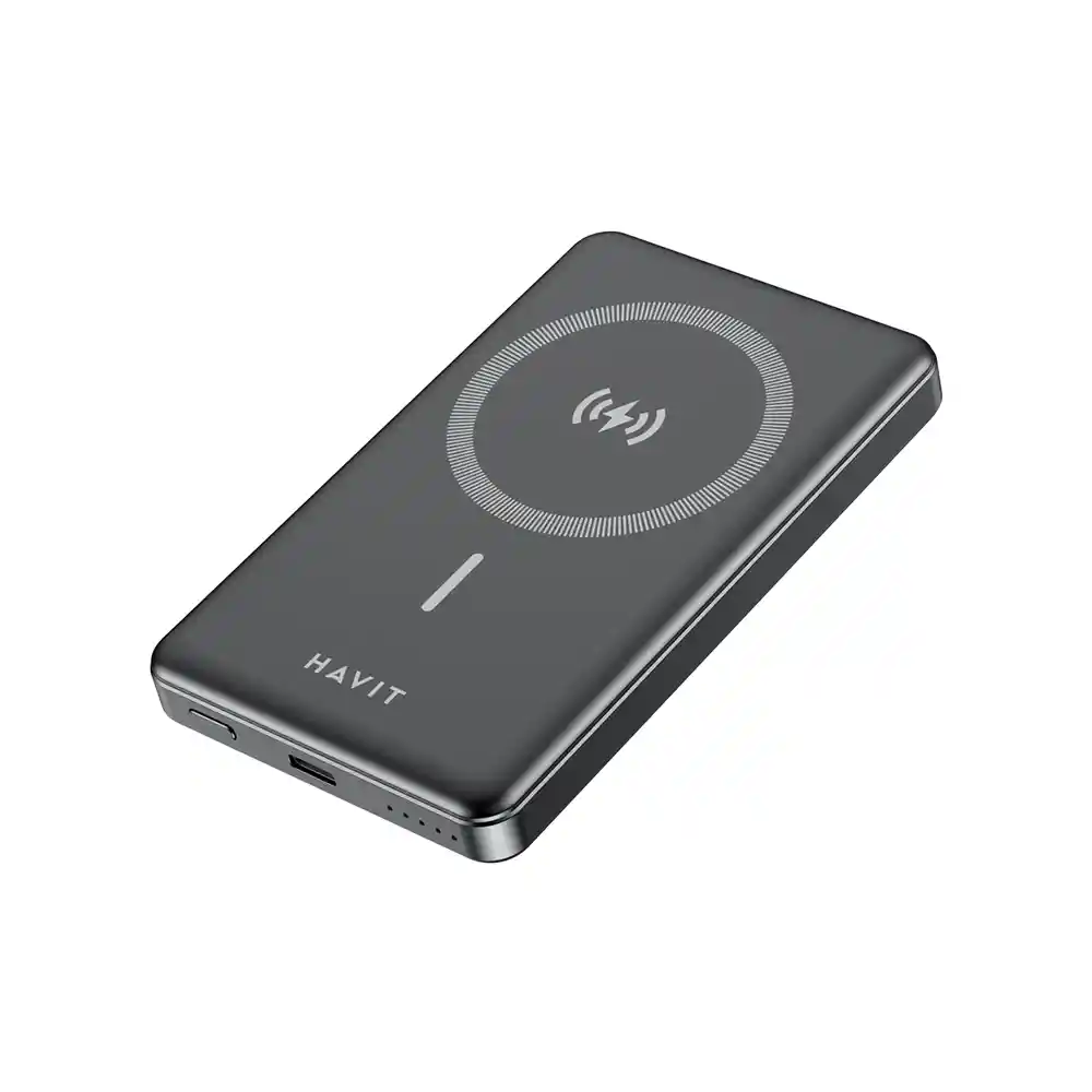 Power Bank 10.000 Mah Con Carga Rápida 15w Carga Inalambrica