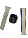 Combo Hr5 Ultra 3 Reloj Inteligente + Audífonos Inalámbricos