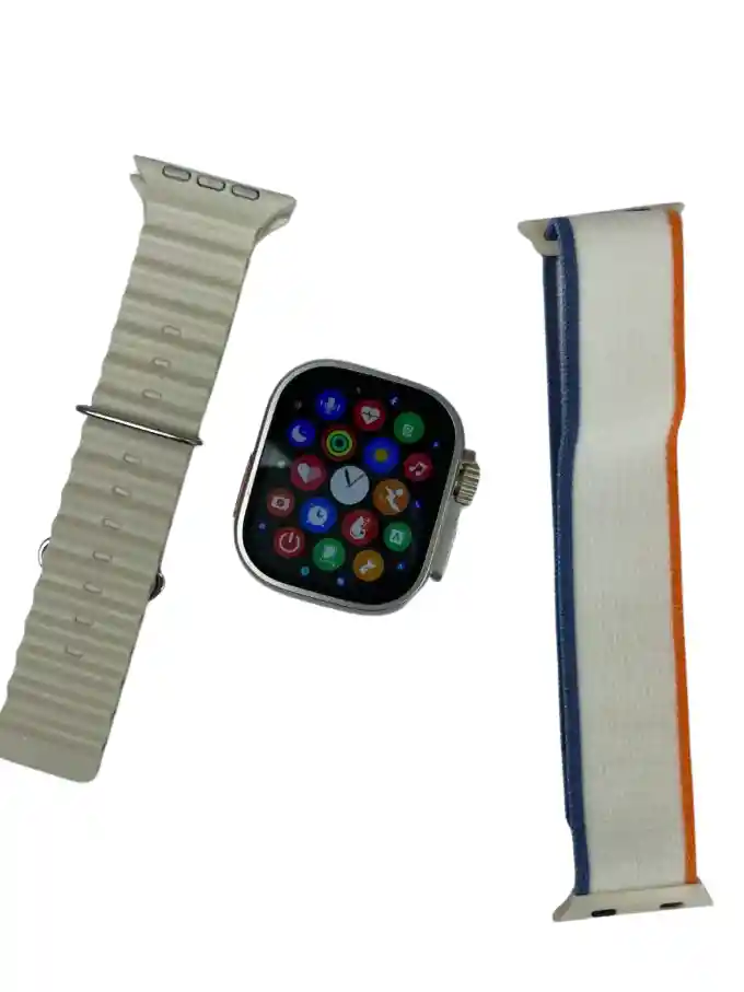 Combo Hr5 Ultra 3 Reloj Inteligente + Audífonos Inalámbricos
