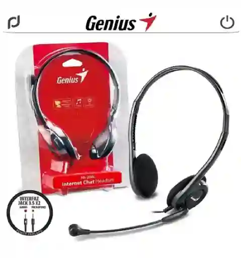 Audifono P/pc Genius Hs - M200c