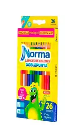 Colores Norma Doble Punta 26 Colores, No Toxico Punta Más Gruesa 4mm