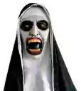 Máscara La Monja Late Conjuro Nun Halloween