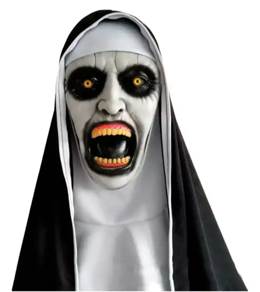 Máscara La Monja Late Conjuro Nun Halloween
