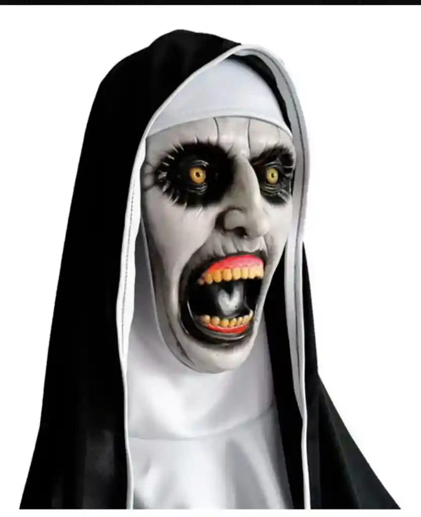 Máscara La Monja Late Conjuro Nun Halloween